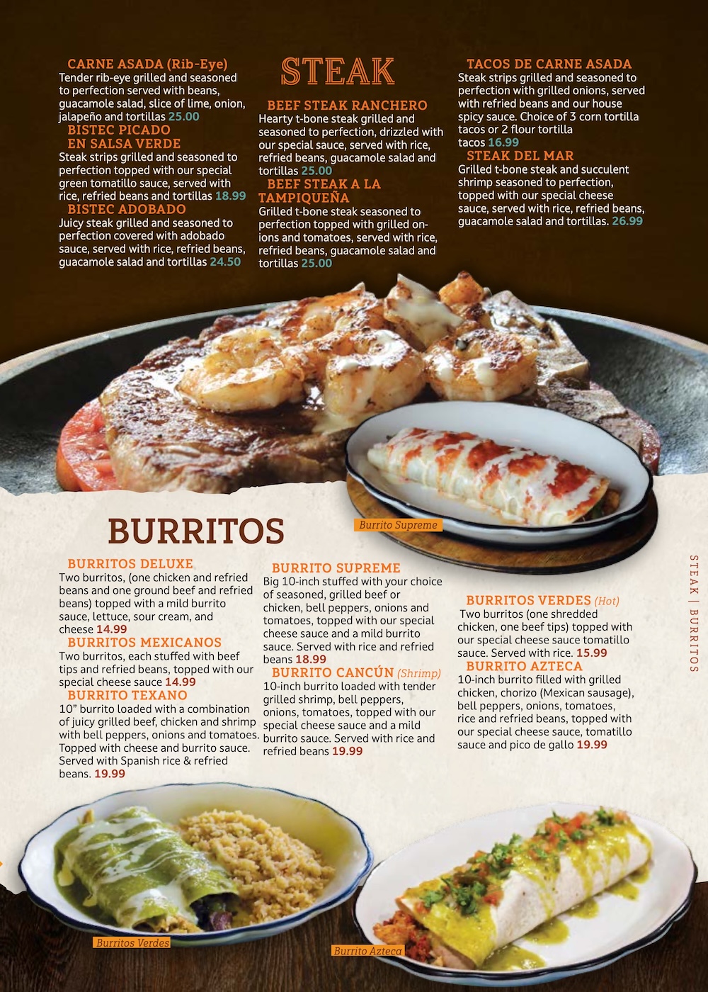 El Jalisco Menu