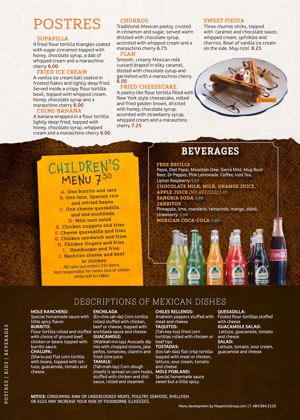El Jalisco Menu